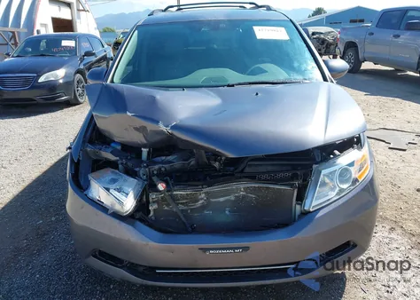 2015 Honda Odyssey Ex-L from USA, damaged, VIN 5FNRL5H66FB088518